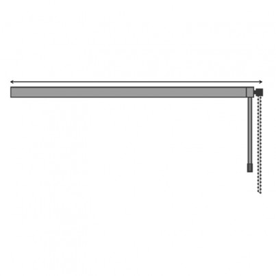 Rail Seul pour Store Californien