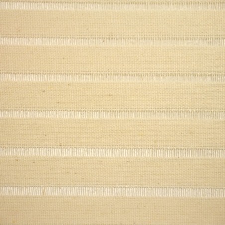Store Enrouleur Filtrant Beige Rayure Transparente 4502