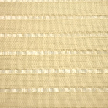 Store Enrouleur Filtrant Beige Rayure Transparente 4503