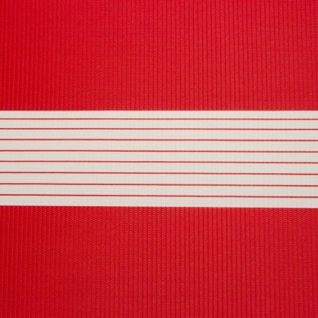 Store Enrouleur Jour Nuit Filtrant Rouge JN12