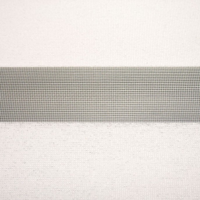 Store Enrouleur Jour Nuit Filtrant Blanc Chiné JN11