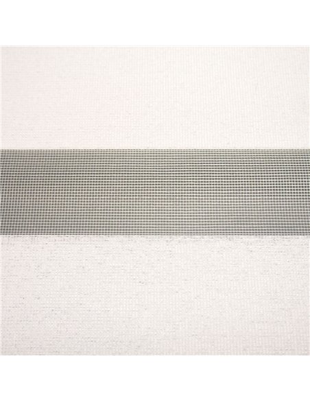 Store Enrouleur Jour Nuit Filtrant Blanc Chiné JN11