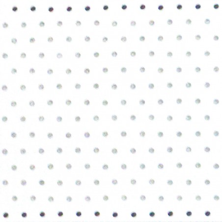 Store Vénitien Aluminium Blanc Perforé 1101