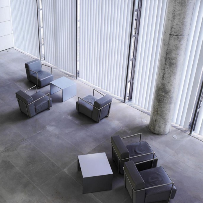 Store Californien Trapèze Filtrant Beige Vintage 3932