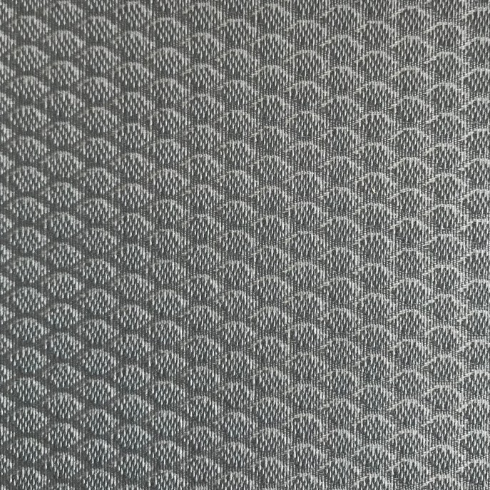 Store Enrouleur Jacquard Filtrant Anthracite Motif Losange 5566