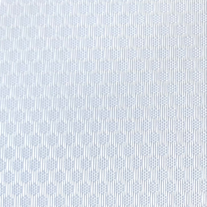 Panneaux Japonais Jacquard Filtrant Blanc Motif Nid d'Abeille 5559