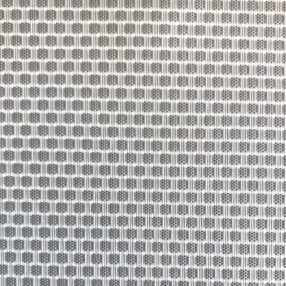 Panneaux Japonais Jacquard Filtrant Gris Motif Nid d'Abeille 5563