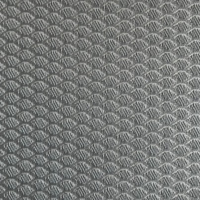 Panneaux Japonais Jacquard Filtrant Anthracite Motif Losange 5566