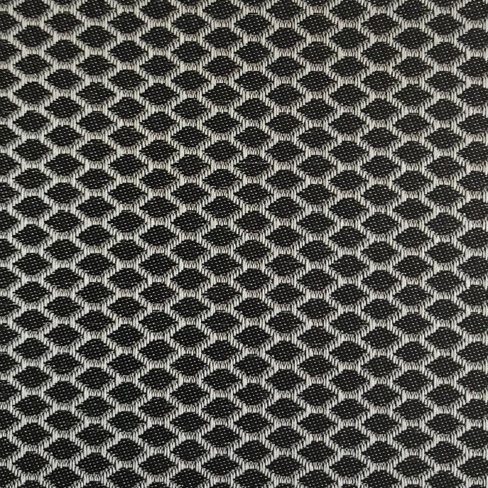Panneaux Japonais Jacquard Filtrant Chocolat Motif Losange 5568