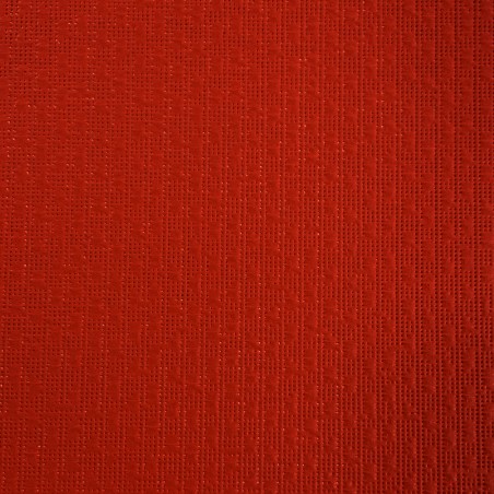 Store Enrouleur toile Soltis 96 Filtrant Non Feu Micro perforé Rouge 9908