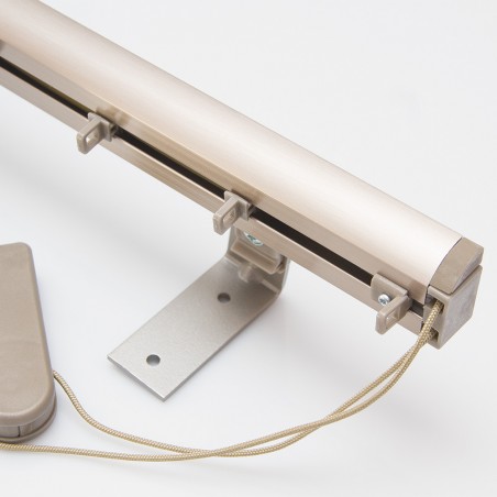 Tringle à rideaux sur-mesure Classique Semi-Arrondie