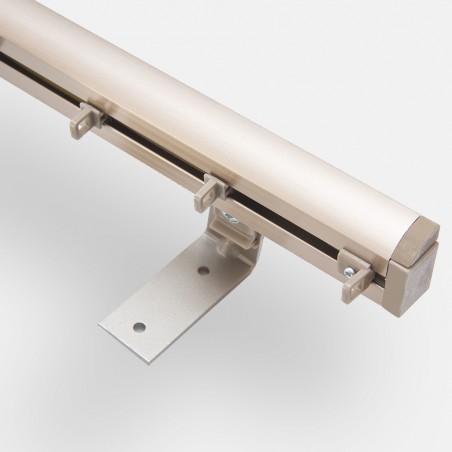 Tringle à rideaux sur-mesure Classique Semi-Arrondie