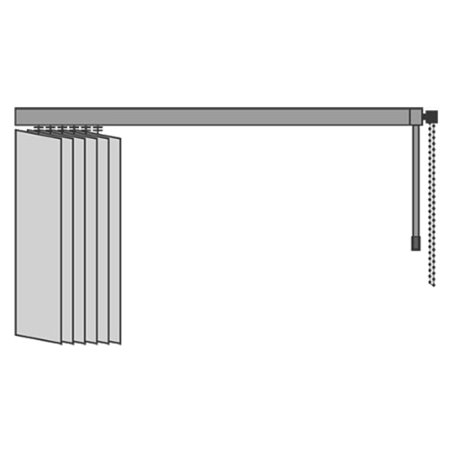 Store Californien Screen Non Feu M1 Gris 3406